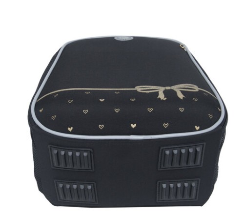 Ранец GRIZZLY анатомическая спинка, облегченный, 1 отделение, для девочек, 