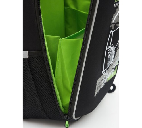 Ранец GRIZZLY анатомическая спинка, облегченный, 1 отделение, для мальчиков, 