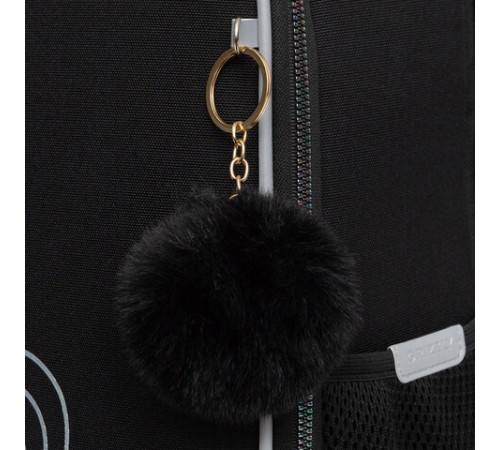 Ранец GRIZZLY анатомическая спинка, 2 отделения, для девочек, 