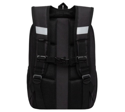 Ранец GRIZZLY анатомическая спинка, 2 отделения, для девочек, 