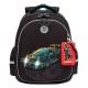 Ранец GRIZZLY анатомическая спинка, c бейджем, для мальчиков, 