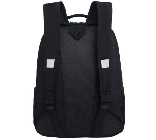 Рюкзак GRIZZLY школьный, жёсткая спинка, 2 отделения, для мальчиков, 