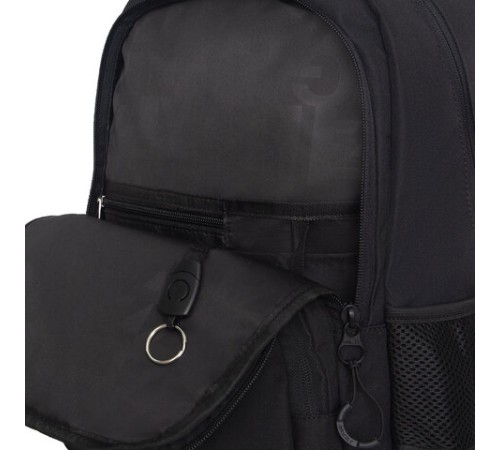 Рюкзак GRIZZLY школьный, анатомическая спинка, 2 отделения, для мальчиков, 