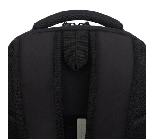 Рюкзак GRIZZLY школьный, анатомическая спинка, 2 отделения, для мальчиков, 