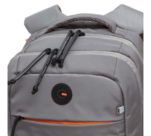 Рюкзак GRIZZLY школьный, анатомическая спинка, 2 отделения, для мальчиков, 