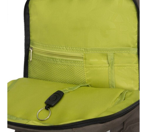 Рюкзак GRIZZLY школьный, анатомическая спинка, 2 отделения, для мальчиков, 