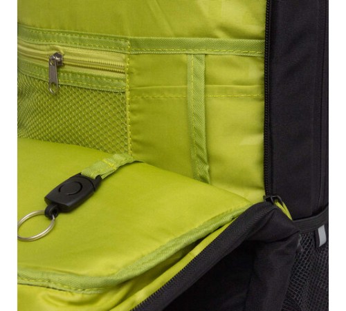 Рюкзак GRIZZLY школьный, анатомическая спинка, 2 отделения, для мальчиков, 