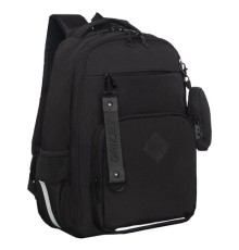 Рюкзак GRIZZLY школьный, анатомическая спинка, 2 отделения, для мальчиков, 