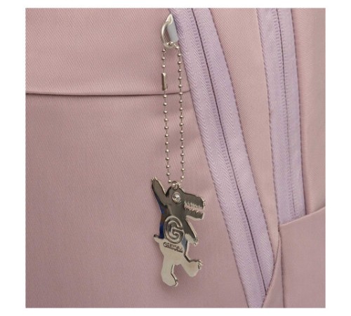 Рюкзак GRIZZLY школьный, анатомическая спинка, 2 отделения, для девочек, 