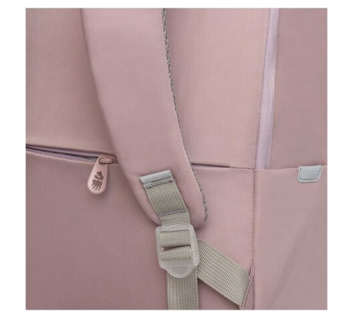 Рюкзак GRIZZLY школьный, анатомическая спинка, 2 отделения, для девочек, 