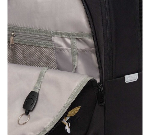 Рюкзак GRIZZLY школьный, анатомическая спинка, 2 отделения, для девочек, 