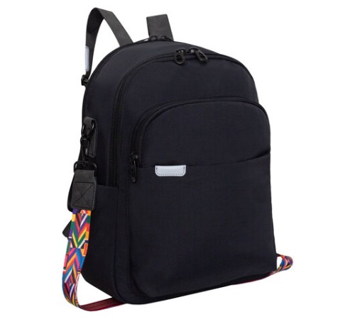 Рюкзак GRIZZLY, 2 отделения, съёмный ремень, 