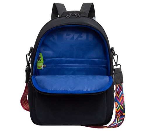 Рюкзак GRIZZLY, 2 отделения, съёмный ремень, 