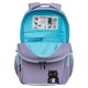 Рюкзак GRIZZLY школьный, анатомическая спинка, 2 отделения, для девочек, 