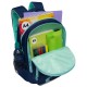 Рюкзак GRIZZLY школьный, анатомическая спинка, 2 отделения, для девочек, 