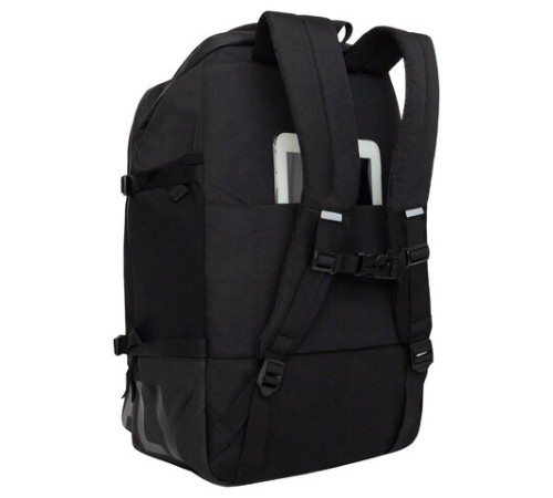 Рюкзак GRIZZLY, 2 отделения, трансформируемый объём, карман-антивор, 