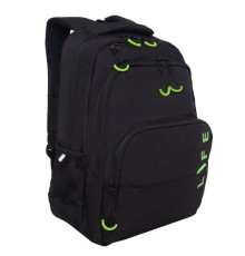 Рюкзак GRIZZLY школьный, анатомическая спинка, 2 отделения, для мальчиков, 