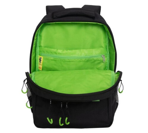 Рюкзак GRIZZLY школьный, анатомическая спинка, 2 отделения, для мальчиков, 