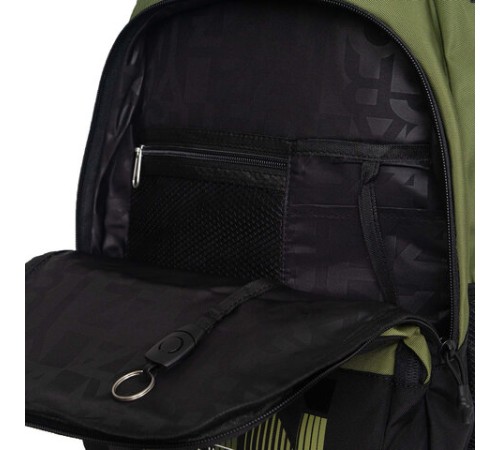 Рюкзак GRIZZLY школьный, анатомическая спинка, 2 отделения, для мальчиков, 