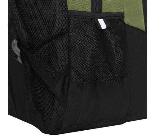 Рюкзак GRIZZLY школьный, анатомическая спинка, 2 отделения, для мальчиков, 