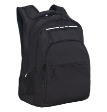 Рюкзак GRIZZLY школьный, анатомическая спинка, 2 отделения, для мальчиков, 