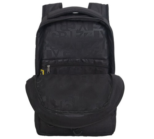 Рюкзак GRIZZLY школьный, анатомическая спинка, 2 отделения, для мальчиков, 