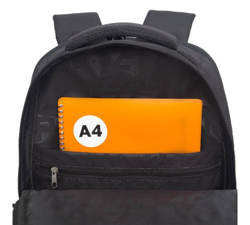 Рюкзак GRIZZLY школьный, анатомическая спинка, 2 отделения, для мальчиков, 