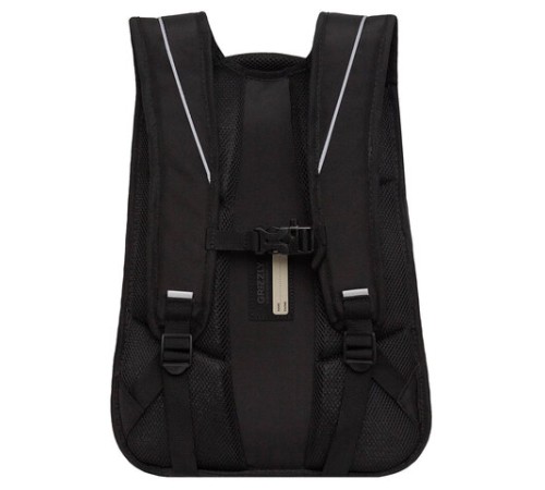 Рюкзак GRIZZLY школьный, анатомическая спинка, 3 отделения, для мальчиков, 