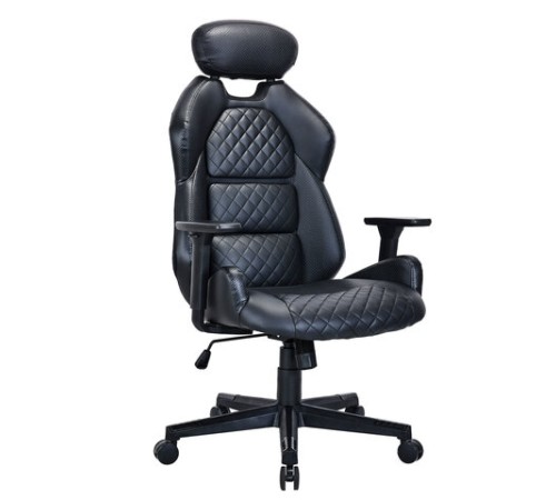 Кресло BRABIX PREMIUM "Tokyo EX-595", регулируемый подголовник, рециклированная кожа, черное, 532975 Кресло BRABIX PREMIUM "Tokyo EX-595", регулируемый подголовник, рециклированная кожа, черное, 532975