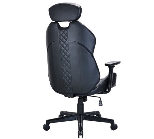 Кресло BRABIX PREMIUM "Tokyo EX-595", регулируемый подголовник, рециклированная кожа, черное, 532975 Кресло BRABIX PREMIUM "Tokyo EX-595", регулируемый подголовник, рециклированная кожа, черное, 532975