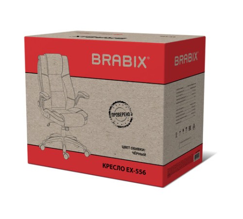 Кресло BRABIX PREMIUM "Paradigm EX-556", пружинный блок, рециклированная кожа, черное, 532976 Кресло BRABIX PREMIUM "Paradigm EX-556", пружинный блок, рециклированная кожа, черное, 532976