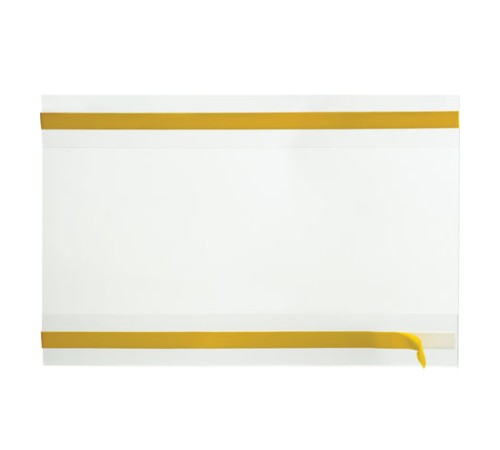 Карманы информационные самоклеящиеся PS-T, А6, горизонтальные, КОМПЛЕКТ 10 шт., ПЭТ, толщина 0,3 мм, 171881