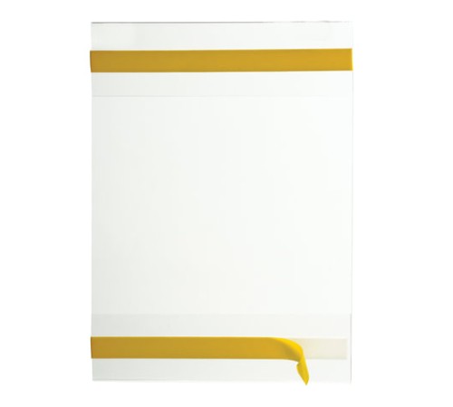 Карманы информационные самоклеящиеся PS-T, А5, вертикальные, КОМПЛЕКТ 10 шт., ПЭТ, толщина 0,3 мм, 171886