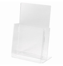 Подставка настольная для рекламных материалов (160x115х32 мм), для узких буклетов, STAFF, 291171