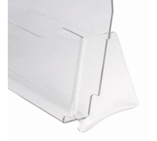 Подставка настольная для рекламных материалов (240х215х32 мм), А4, STAFF, 291172