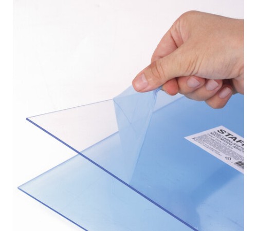 Подставка настольная для рекламных материалов ВЕРТИКАЛЬНАЯ (300х210 мм), формат А4, двусторонняя, STAFF, 291176