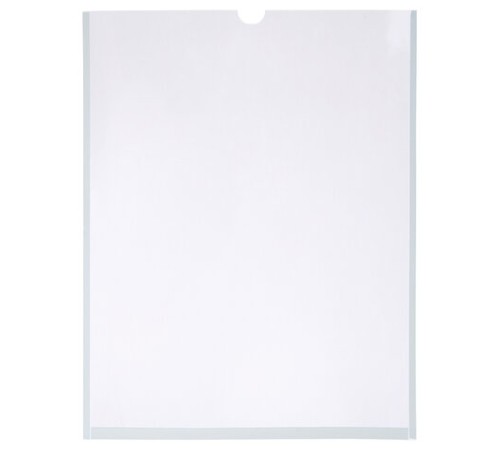 Карманы информационные самоклеящиеся, А4, вертикальные, КОМПЛЕКТ 10 шт., ПЭТ, 0,3 мм, STAFF, 291280