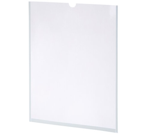 Карманы информационные самоклеящиеся, А4, вертикальные, КОМПЛЕКТ 10 шт., ПЭТ, 0,3 мм, STAFF, 291280