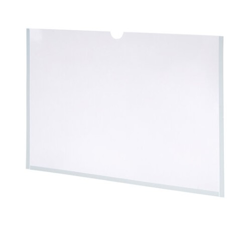 Карманы информационные самоклеящиеся, А4, горизонтальные, КОМПЛЕКТ 10 шт., ПЭТ, 0,3 мм, STAFF, 291281