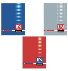 Тетрадь А4, 96 л., BRAUBERG скоба, клетка, обложка картон, 