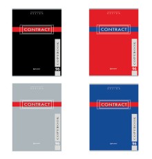 Тетрадь А4, 96 л., BRAUBERG скоба, клетка, обложка картон, 