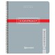 Тетрадь А5, 96 л., BRAUBERG, гребень, клетка, обложка картон, 