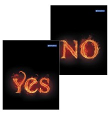 Тетрадь А5, 48 л., BRAUBERG, скоба, клетка, обложка картон, ОГОНЬ, 401289