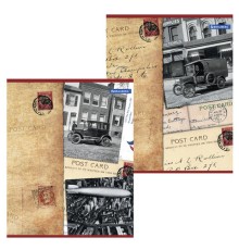 Тетрадь А5, 96 л., BRAUBERG, скоба, клетка, обложка картон, СТРАНЫ, 401292