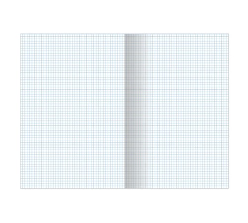 Тетрадь А4, 96 л., BRAUBERG скоба, клетка, обложка картон, ОДИН ЦВЕТ, 401880
