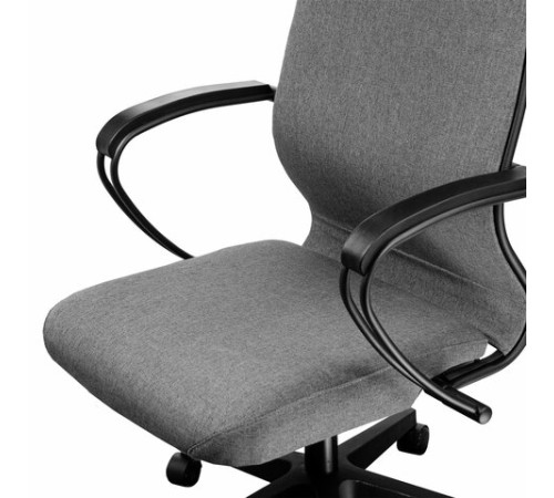 Кресло МЕТТА "ErgoLife" 10 B1-162K, пластик, синхромеханизм, ткань, темно-серое Кресло МЕТТА "ErgoLife" 10 B1-162K, пластик, синхромеханизм, ткань, темно-серое