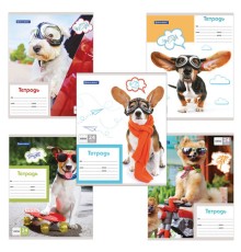 Тетрадь 24 л. BRAUBERG, клетка, обложка картон, MY BEST FRIEND, 403007