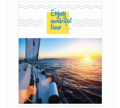 Тетрадь А5, 48 л., BRAUBERG, скоба, линия, обложка картон, МИКС, 403040