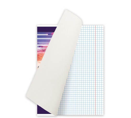 Тетрадь А5, 48 л., BRAUBERG скоба, клетка, металлизированный картон, ГОРОДА МИРА, 403044