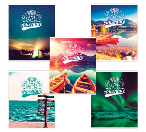 Тетрадь А5, 96 л., BRAUBERG, скоба, клетка, обложка картон, ПРИКЛЮЧЕНИЯ, 403065